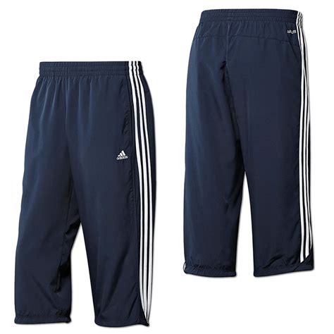 adidas 3/4 hose herren blau|Dreiviertelhosen .